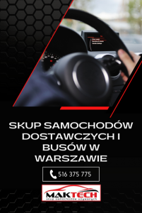 Skup aut dostawczych w Warszawie