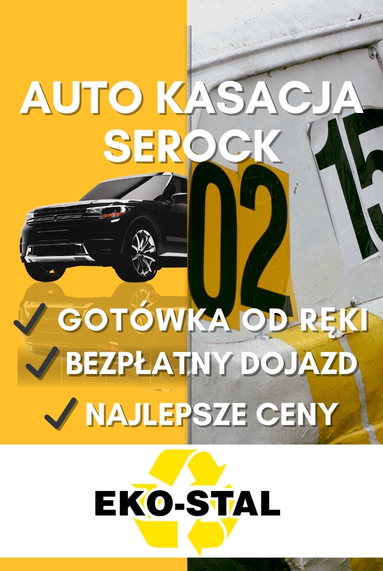 Najlepsza firma z usługą kasacji samochodu w Serocku