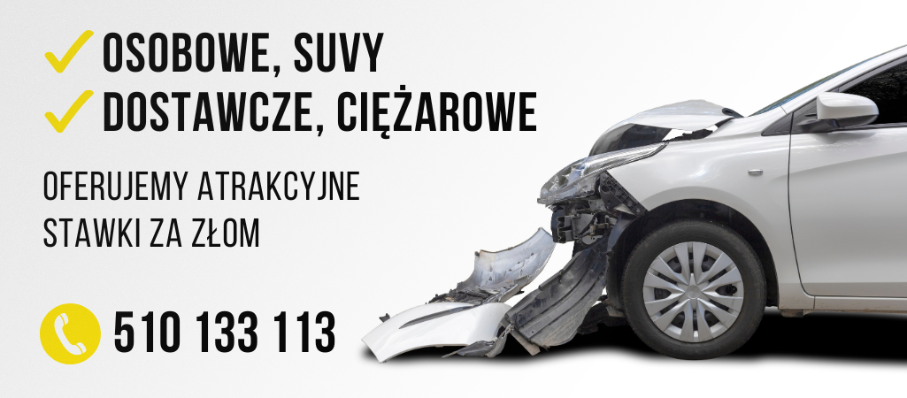 Kasacja samochodów w Ostrołęce