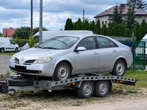 Nissan Primera P12 1.8 z 2004 roku odkupiony w Przasnyszu